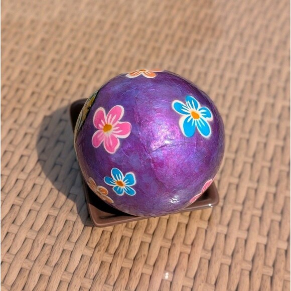 Pier 1 Day of the Dead Sugar Skulls LOT OF 8 Decorative Balls Halloween Skulls - Picture 11 of 13